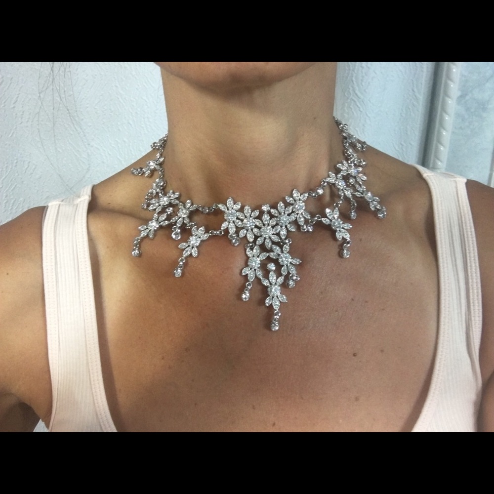 Rhinestone necklace
